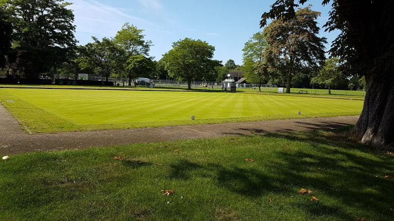 Bowls at Victoria Park, Leamington Spa